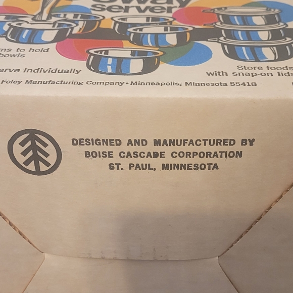 Mid-century 3-Way Server - Picture 6 of 7